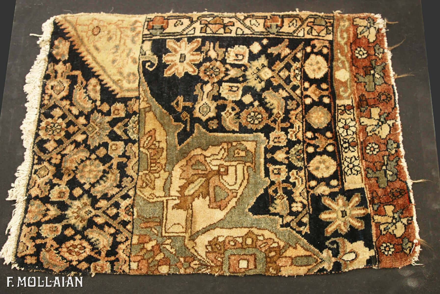 Antique Persian Bijar (Bidjar) Vaghire Rug n°:18108415